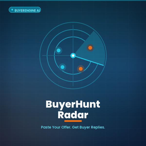 BuyerHunt Radar software bonus