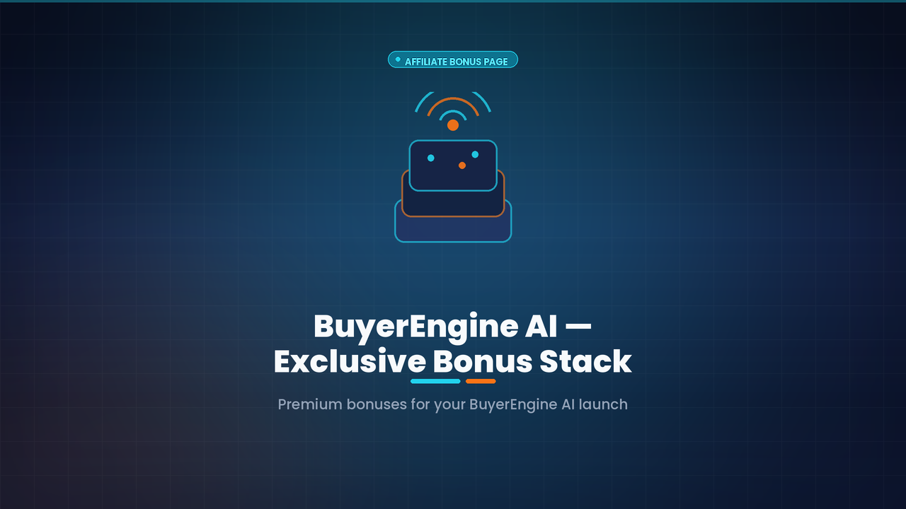 BuyerEngine AI exclusive bonus stack from Lionheart Market